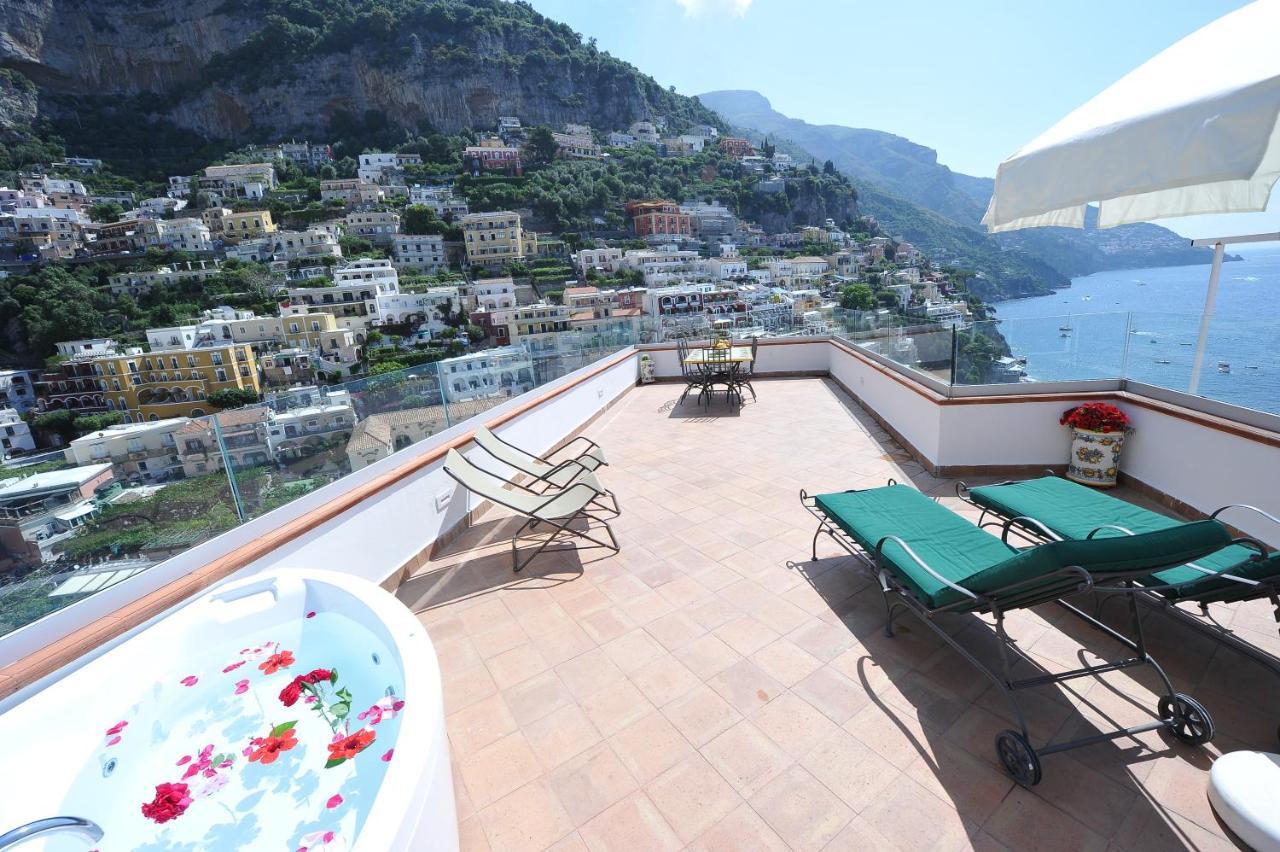 Casa Patty...Breath-Taking View! Lejlighed Positano Eksteriør billede